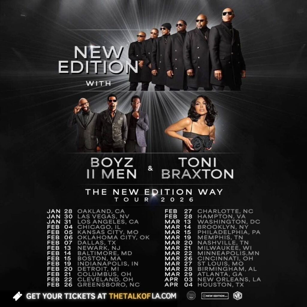 New Edition-Boyz 2 Men-Toni Braxton Concert in Los Angeles